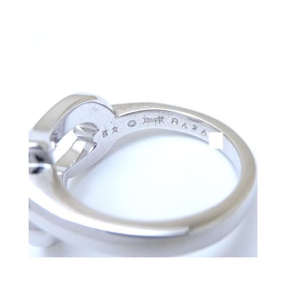 Pre Loved Piaget  Possession Open Heart Diamond Ring 18k White Gold - Picture 8 of 8